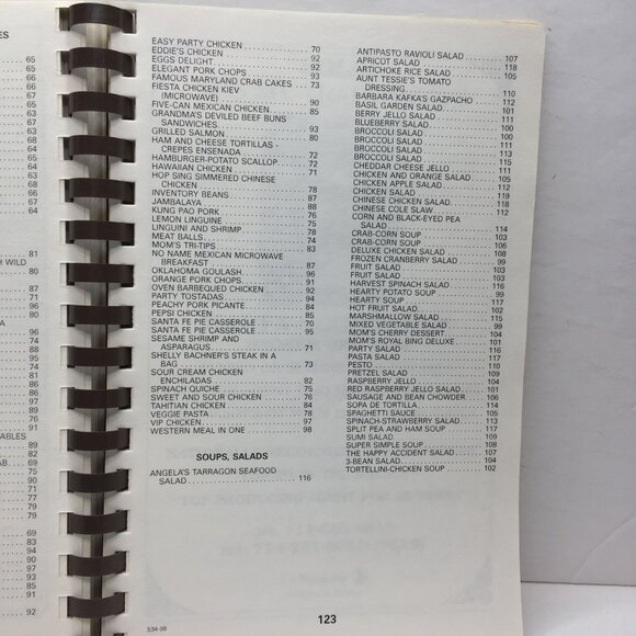 Favorite Recipes Of Quilters By North Cities Quilt Guild Cookbook 1990s Receipes - Picture 11 of 12